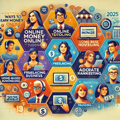 2025 માં પૈસા કમાવવાની રીતો.